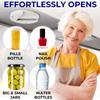 Can Opener Multifunction Under Cabinet Jar Openers for Weak Hand Easy Effortless Grip Fast Lid Remover Kitchen Accessories