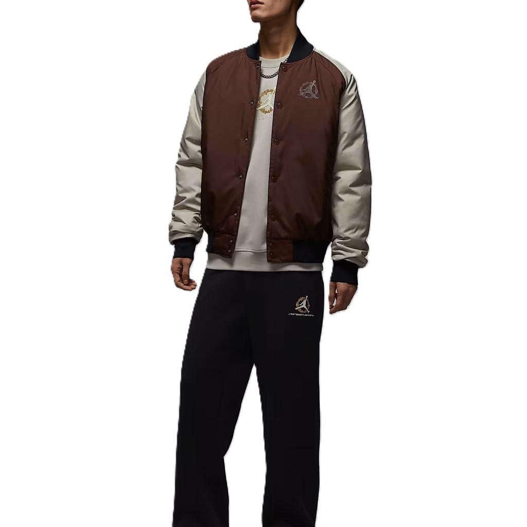 Jordan Sport Year Of The Horse Limited Edition Cny New Year Warm Baseball Collar Long Sleeve Cotton Jacket Men jackets IQ3966216