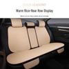 Comprehensive All-Season Linen Seat Cushion Set for Five-Seater Cars