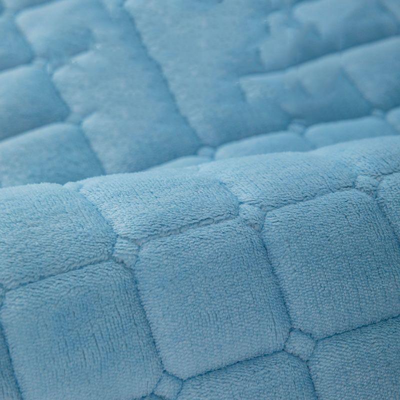 Universal Velvet Sofa CushionThickened Warm Plush Sofa Cover Living Room Cushion Non-Slip Furniture Decoration Dust Cover Winter