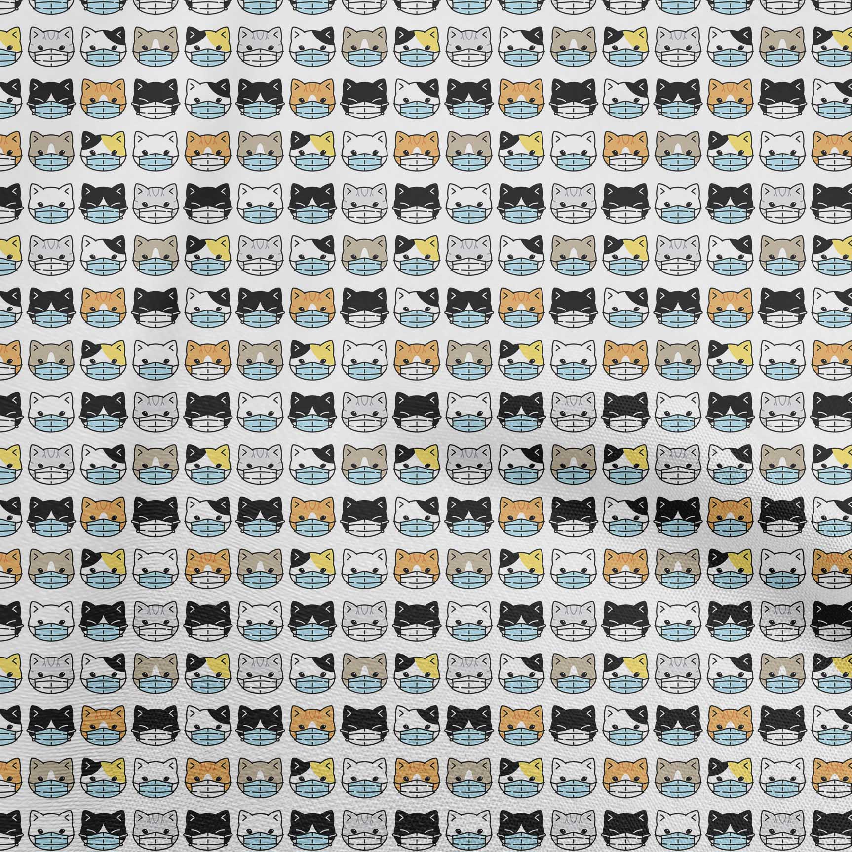 

oneOone Бавовняний поплін, блакитна тканина, медичне приладдя для стьобання, швейна тканина з принтом у дворі, 42 дюйми 42 Inch Wide - Viscose Chiffon білий