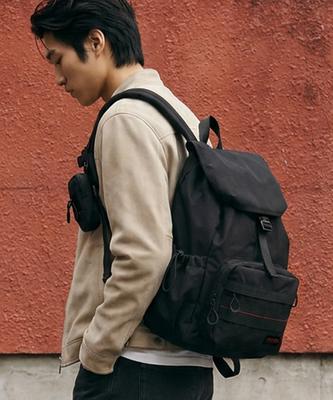 Storage Voyager String Buckle Backpack