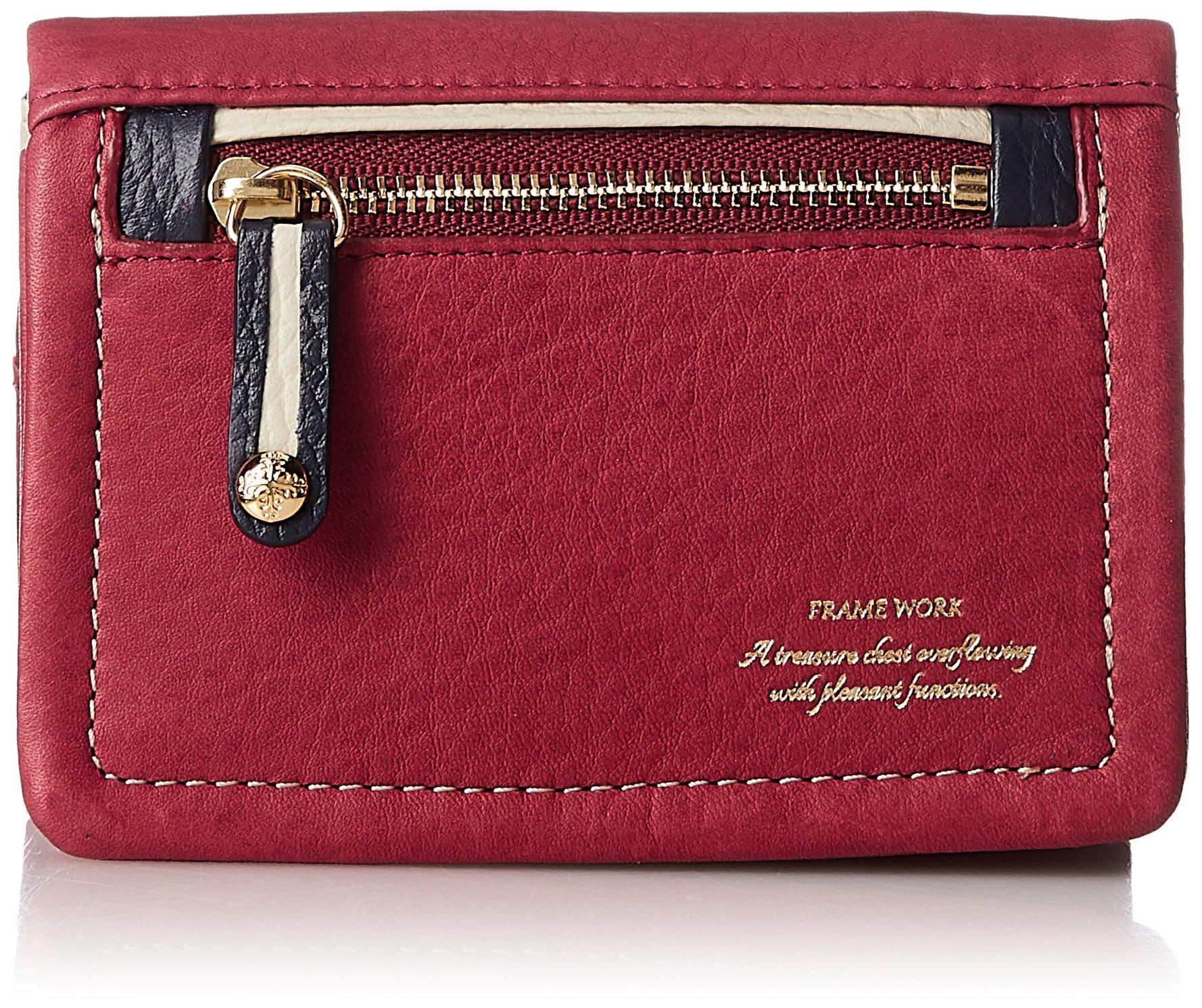 

Medium L Zippered Fold Wallet 42711 Wine [Framework] Falsetto” винний
