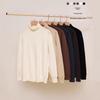 Men's Soft Wool High Neck Pullover Sweater for Autumn and Winter