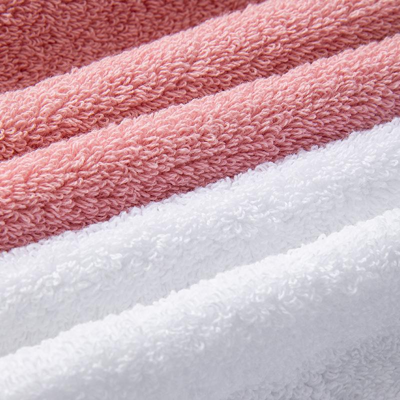 Plain Cotton Six-piece Set of Towels 22 Towels 2 Square Towels Can Be Embroidered