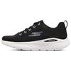Go Run Lite Comfortable Versatile Low-Top Running Shoes Women Sneakers Black White 129429-BKLV