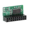 20 Pin TPM 2.0 Module for SuperMicro for AOM TPM 9665V TCG 2.0 Parallel Easy Installation 20‑1 Pin TPM Module