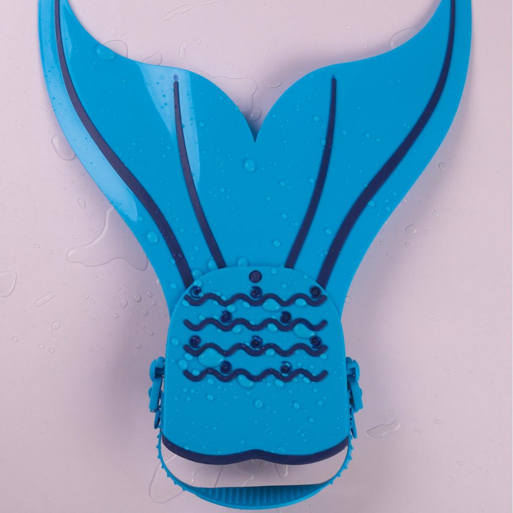 Mermaid flippers, swimming training diving flippers, water sports products, elastic and comfortable breathable flippers