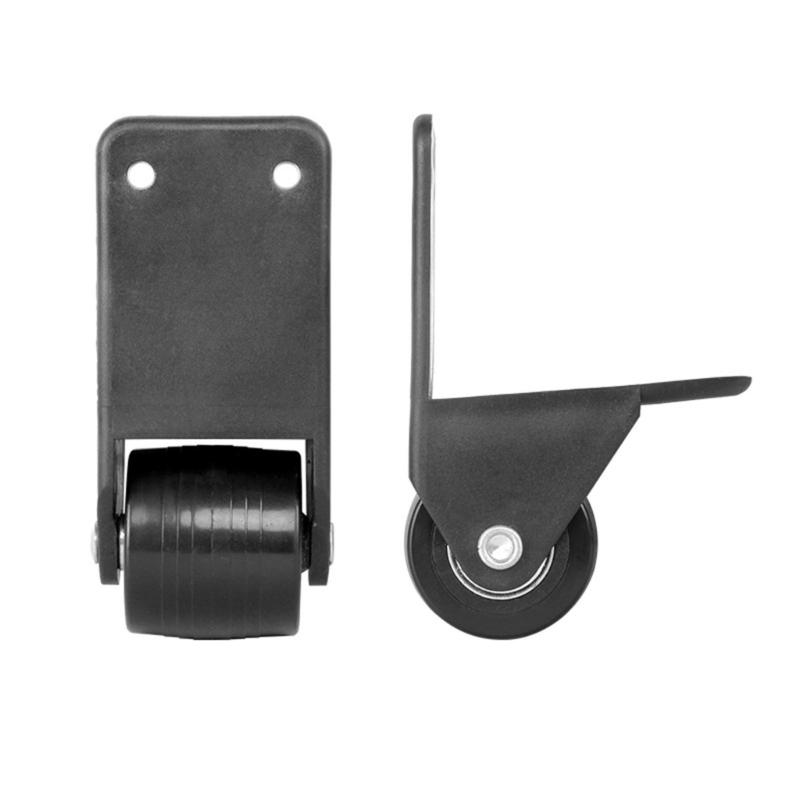 

2pcs Convenient Suitcase Wheel Accessories Right Angles Fixing Wing Wheels Perfect for Business Trips and Vacations 1 чорний
