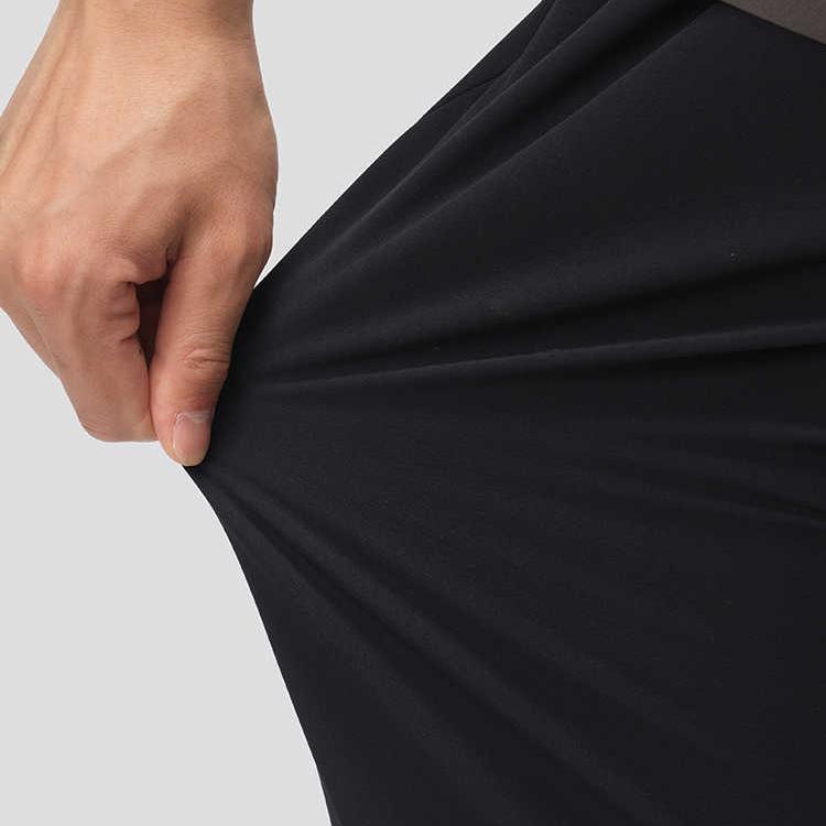 Saucony Urban Commuting Stretch Mid-Rise Casual Pants Men Bottoms Black SC2240021A-BK01