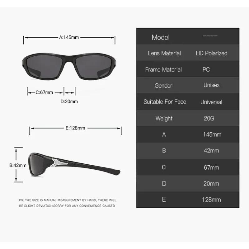 Fashion Sports Polarized Sunglasses Men Women Fishing Hiking Running Cycling Mountaineering Sport Man Sun Glasses Uv400 Eyewear