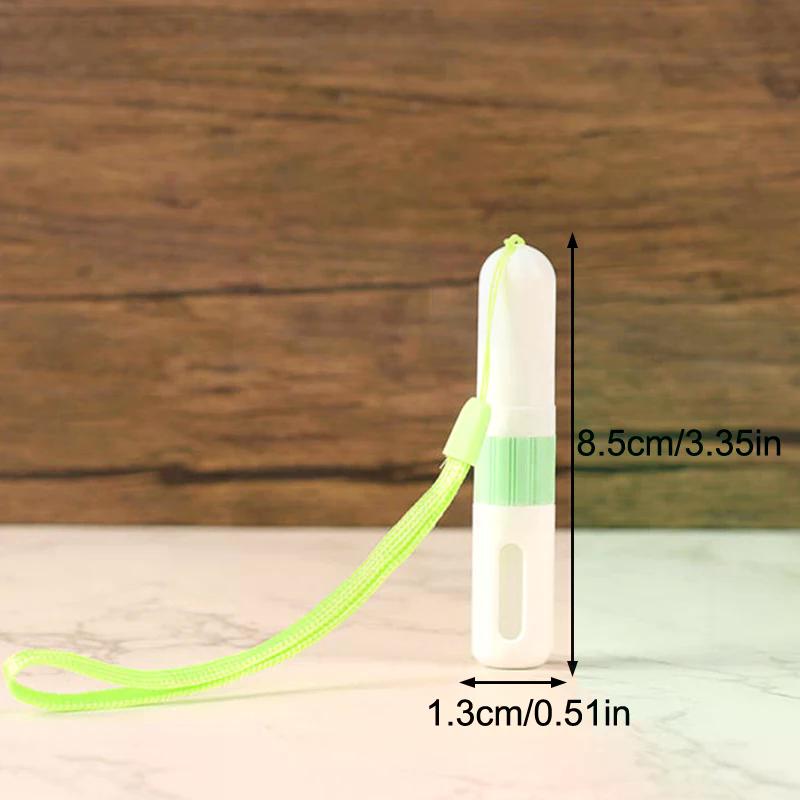 2 In 1 Inalatori Nasali Vuoti con Finestra Visiva Flacone per Oli Essenziali Diffusore di Aroma Tubi Contenitore per Inalatori Nasali Aromaterapici