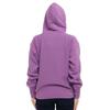 Champion Long Sleeve Cotton 10oz Ribbed Knit Reverse Weave Hooded Sweatshirt Size M Women's 100% (CW-W102), Purple,