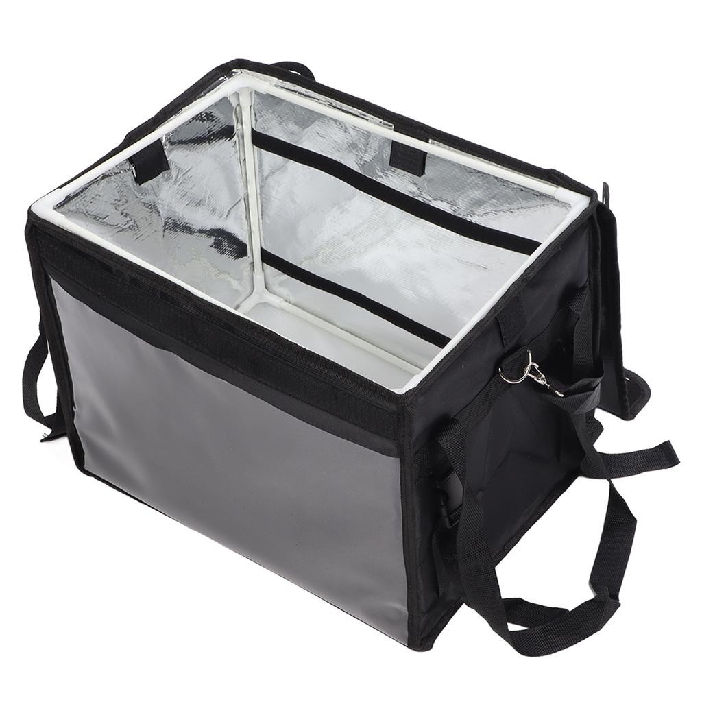 Lebensmittelliefertasche Wasserdicht Mehrschichtiges Design Große Kapazität Dämpfungseffekt Interne Unterstützung