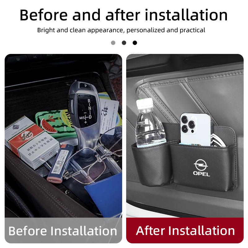 New Car Drink Rack Storage Box Car Door Storage Case Interior For Opel Astra Insignia Corsa Zafira Meriva Mokka Vivaro Vectra QA5