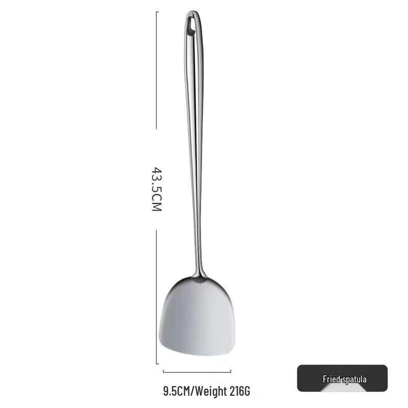 ZISIZ Stainless Steel Wok Spatula Set
