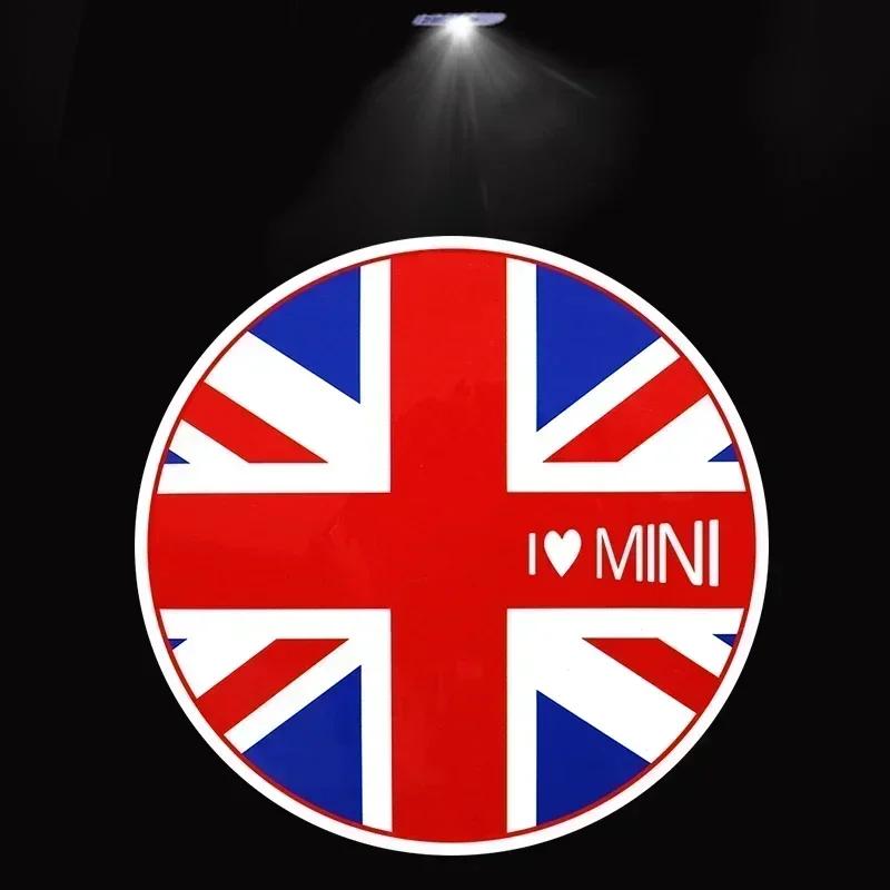 2 Stück Für BMW MINI Cooper One S JCW R56 R55 R53 F55 F56 R57 R60 Auto Tür Willkommensleuchten HD LED Laser Projektorleuchten Zubehör