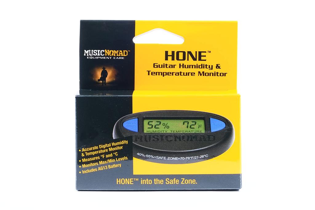MUSIC NOMAD Guitar Maintenance Humidity and Temperature Monitor MN312 Tool,