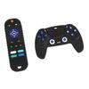2 Pack Silicone Baby Teething Toys TV Remote Control Shape Educational Chew Sensory Teethers Black