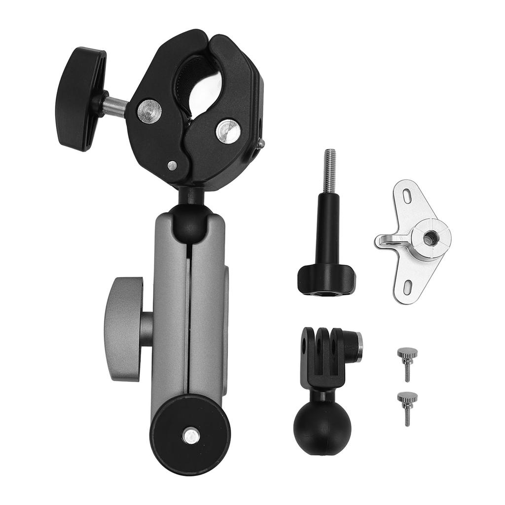Fahrradlenkerhalterung für Pocket 3 Kamera für Insta360 X4 X3 X2 Ace Pro Go 3S Aluminiumlegierung 360 Grad Drehung