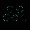 NH35 29mm No Logo Watch Dial fit NH35A NH36 Movement Sterile Window Green Luminous 3.0/3.8 o'clock crown Watch Dial Parts