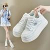 Fashion 2024 Women's Sneakers White Platform Woman Sports Sneakers Female Vulcanized Shoes Sneakers Casual Ladies  Plus Size 40