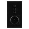 Multifunction Smart Wall Switch with Socket WiFi Switch Socket for Tuya  95?/AC 10A