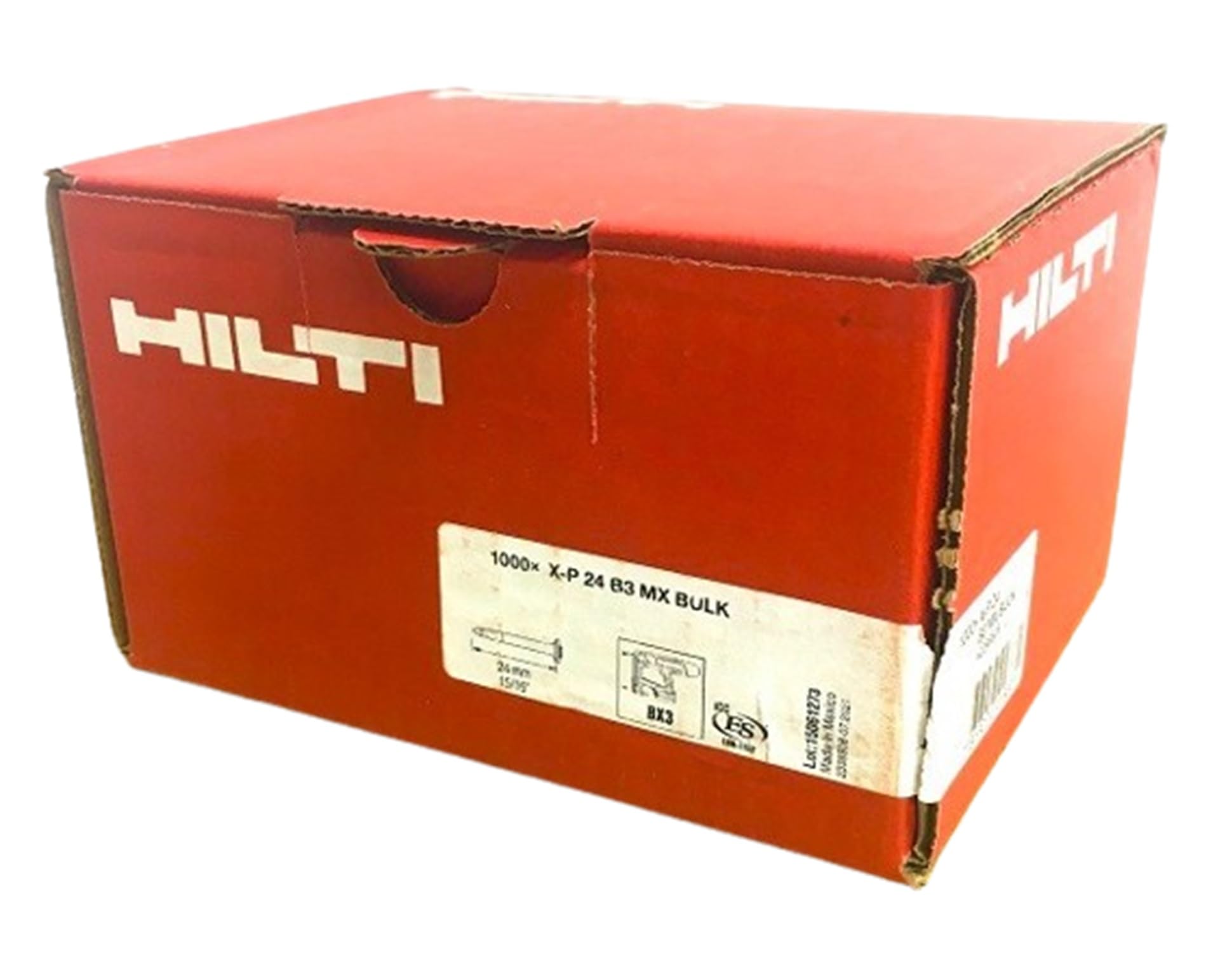 

HILTI BX 3 Pin 24 B3 MX Бетон 24мм (Безперервний) X-P (Важко) (1000)