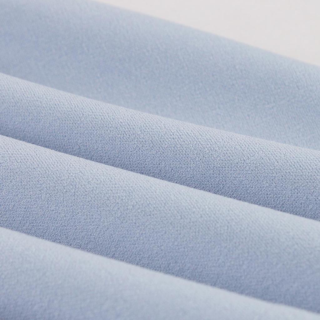 Damen Retro Swingkleider Kurzarm V-Ausschnitt Schleife Knopfleiste Gürtel Hepburn-Stil Kleid Hohe Taille Freizeitkleidung