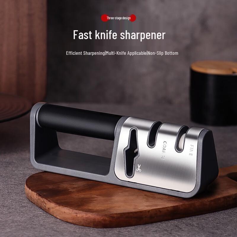 Baijie Multi-function Manual Knife Sharpener
