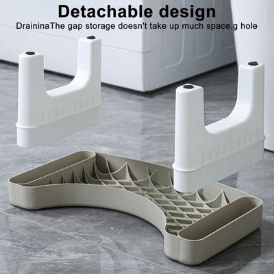Foot Stool Wide Base Anti-Slip Texture Ergonomic Design Toilet Foot Rest Waterproof Versatile Bath