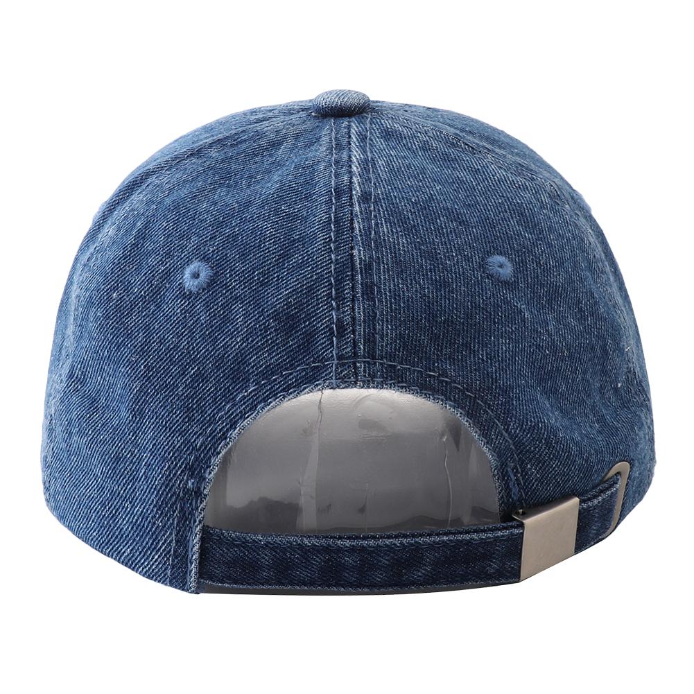 Baseball Snapback Adjustable Denim Stitching Embroidered Brooklyn Fashionable Trendy Caps Outdoor Casual Adult Wash Sports Golf Sun Hats For Women