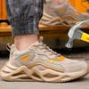Anti-puncture Safety Work Safety Shoes for Men Women Breathable Work Sneakers Steel Toe Shoes Protective Shoe New Style