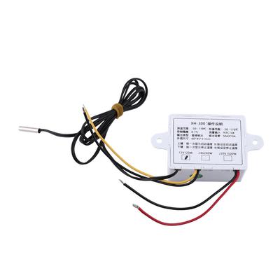 XH-W3001 W3001 Temperature Controller Digital LED Temperature Controller Thermometer Thermo Controller Switch Probe DC12/AC220V