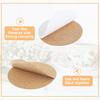 16 Pcs Self-Adhesive Cork Round, 3"" x 3"" Cork Coasters, Cork Backing for Coasters Mini Cork Board for DIY Coasters, Wall, Mat, Tiles, Ceramic