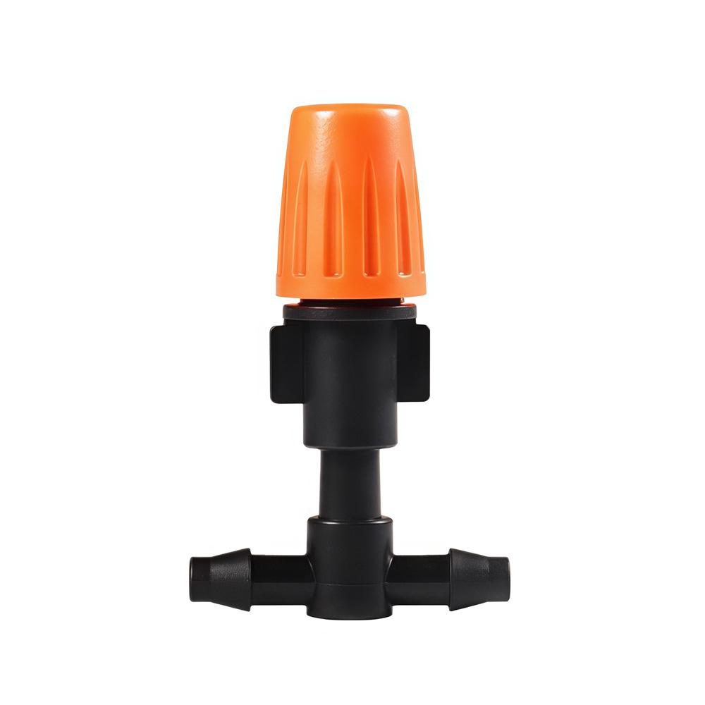 Adjustable Orange Micro Sprinkler Nozzle for Irrigation, Cooling, and Dust Removal