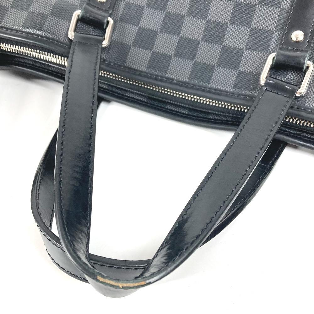 Louis Vuitton N51192 Damier Graphite Tadao Tote Bag Vertical Shoulder Bag