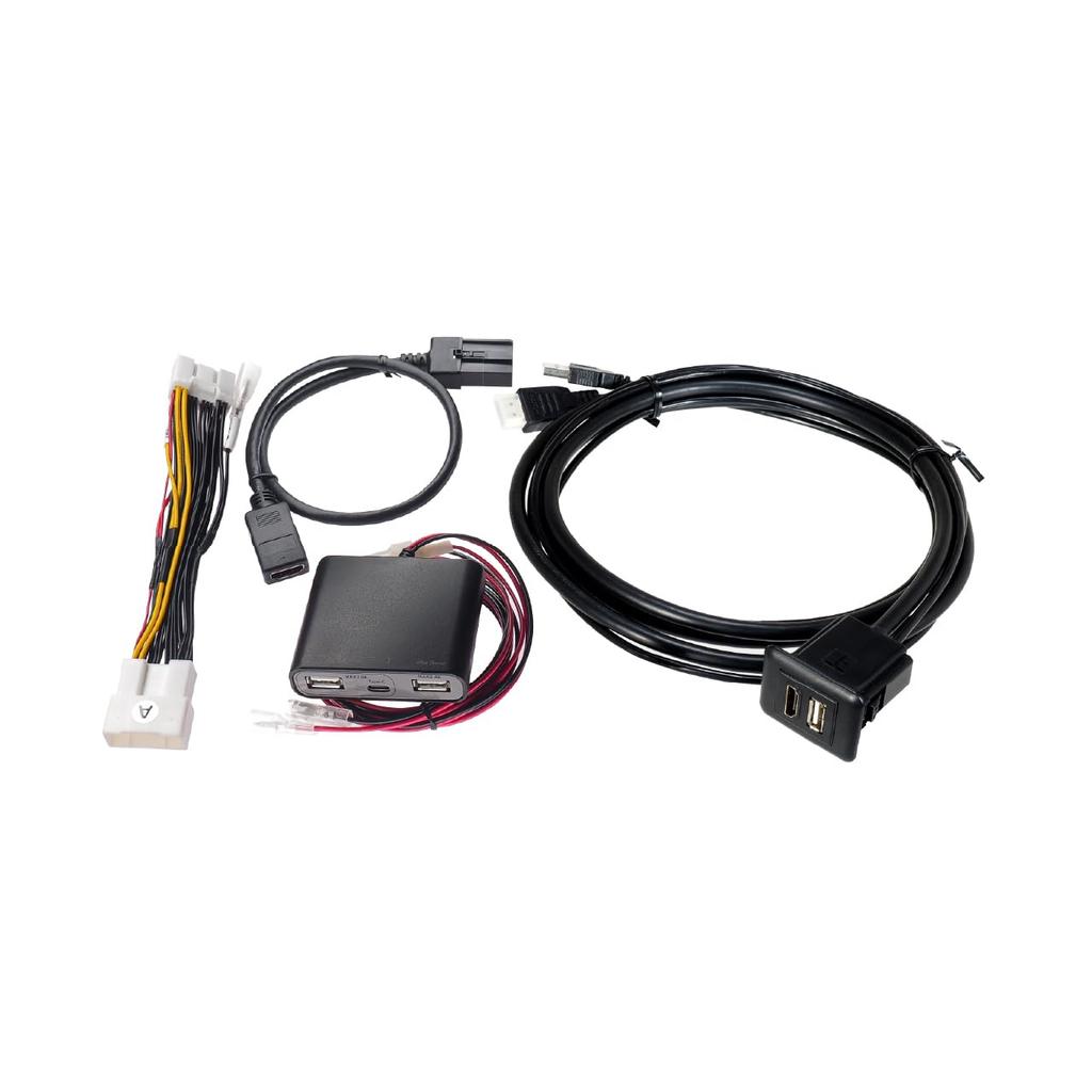 HDMI Video Input Kit HDK02A Extension Cable for 90 Series with Toyota Genuine Display Beat-Sonic USB/HDMI Noah/Voxy (Cars 8-inch Audio)