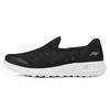 Go Walk Max Slip-On Malla Cómodos Versátiles Transpirables Ligeros Caña Baja Zapatos Casuales Zapatilla Hombre Negro Blanco 216700-BKW