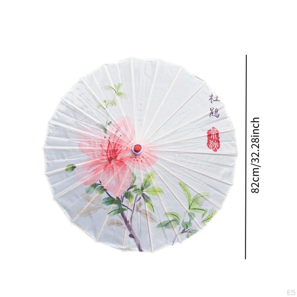 Oiled Parasol Chinese Japanese Oil Paper Umbrella for Photo Prop