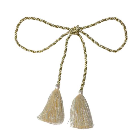 

1 шт., домашняя необычная веревка, оконные линии, занавеска для комнаты, бахрома, кисточка, подхват бежевый