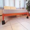 4Pcs/Pack Heavy Duty Black Plastic Adjustable Bed Risers Table Sofa Chair Furniture