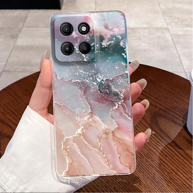 Phone Case For Motorola Moto G17 Power Case Luxury Cute Love Rabbit Funny Clear Soft TPU Silicone Cover For Moto G17Power Bumper