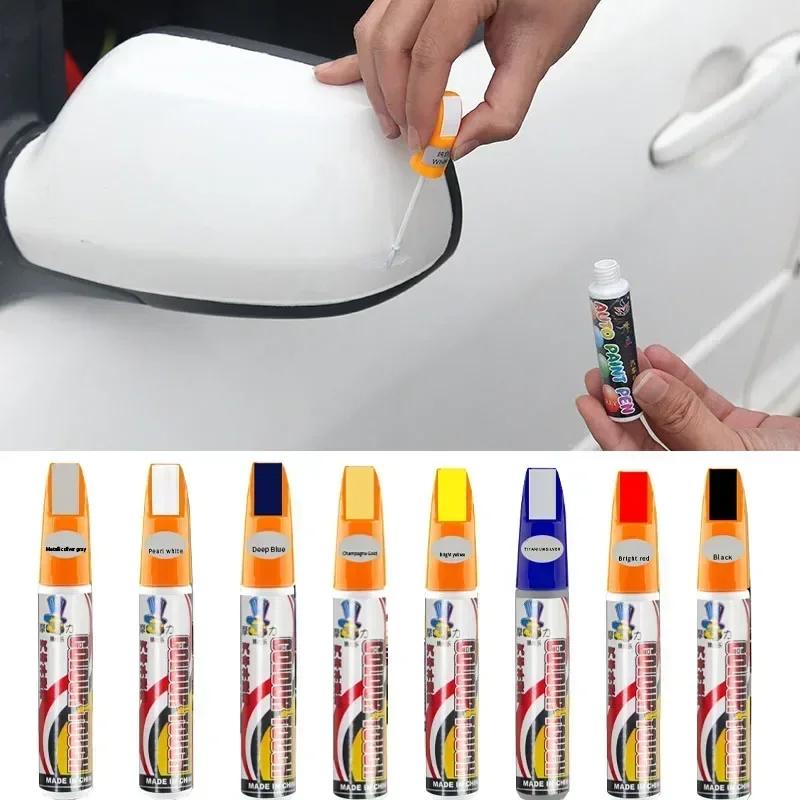 Car scratch repair, car touch up paint pen, black, red, pearl, white car paint repair, self spray paint pen parts