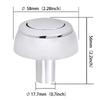 Toilet Tank Round Stem Button ABS Single Flush Toilet Button For Siamp For  Storm 33A Water Saving Button Flush For 34335077