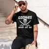 Style Unisexs Tshirt Goonies Never Say Skull And Crossbones Design Summer Casual Wear For Fans Of Adventure Movies Gift For Teen