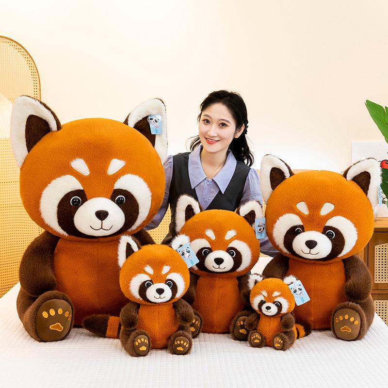 Adorable Raccoon & Panda Plush Toys - Perfect Holiday Gifts for Kids