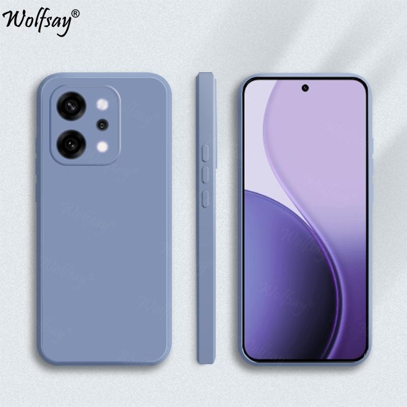 Case For Oppo Reno 14 Pro Case Anti-knock Soft Original Liquid Silicone Back Case For Oppo Reno 14 Pro Cover For Oppo Reno14 Pro