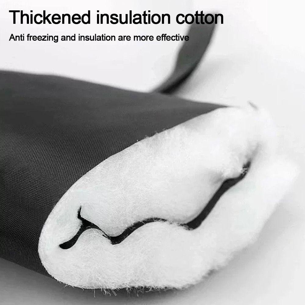 Neue 210D Oxford Wasserhahn-Abdeckung Schwarz Allgemeine Wasserhahn-Isolierabdeckung Wasserhahn-Frostschutz Garten