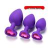 Heart-Shaped Silicone Anal Plug – Adult Erotic Toy & Dilator
